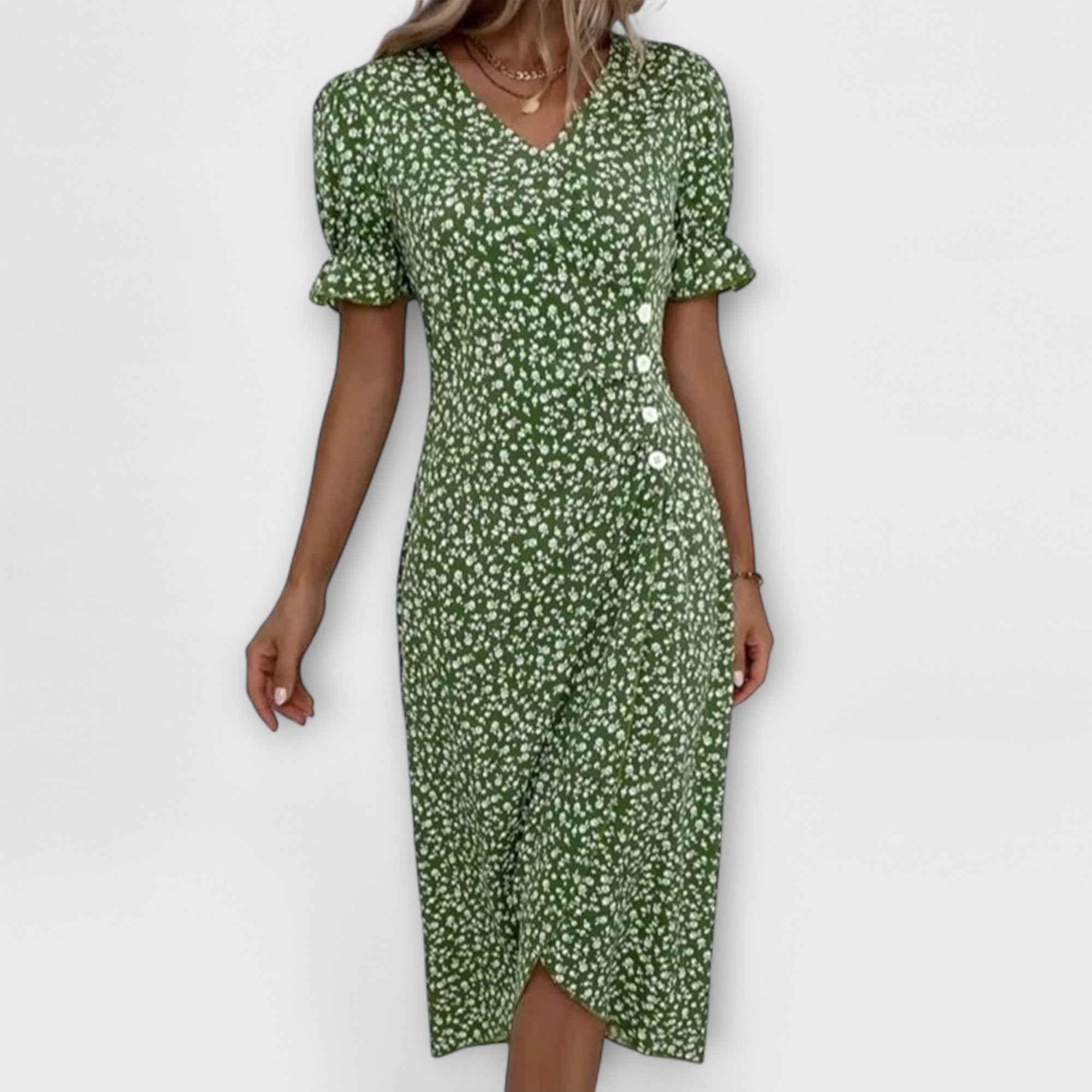 Leda - Elegant och Bekväm Sommardress