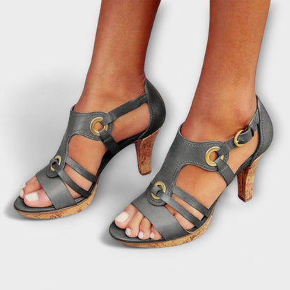 Melina - Bekväma Klackar med Stabilitetskomfort