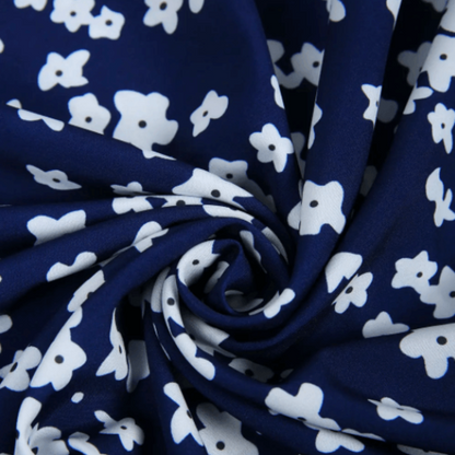 Paula - Elegant blommig klänning i premium material