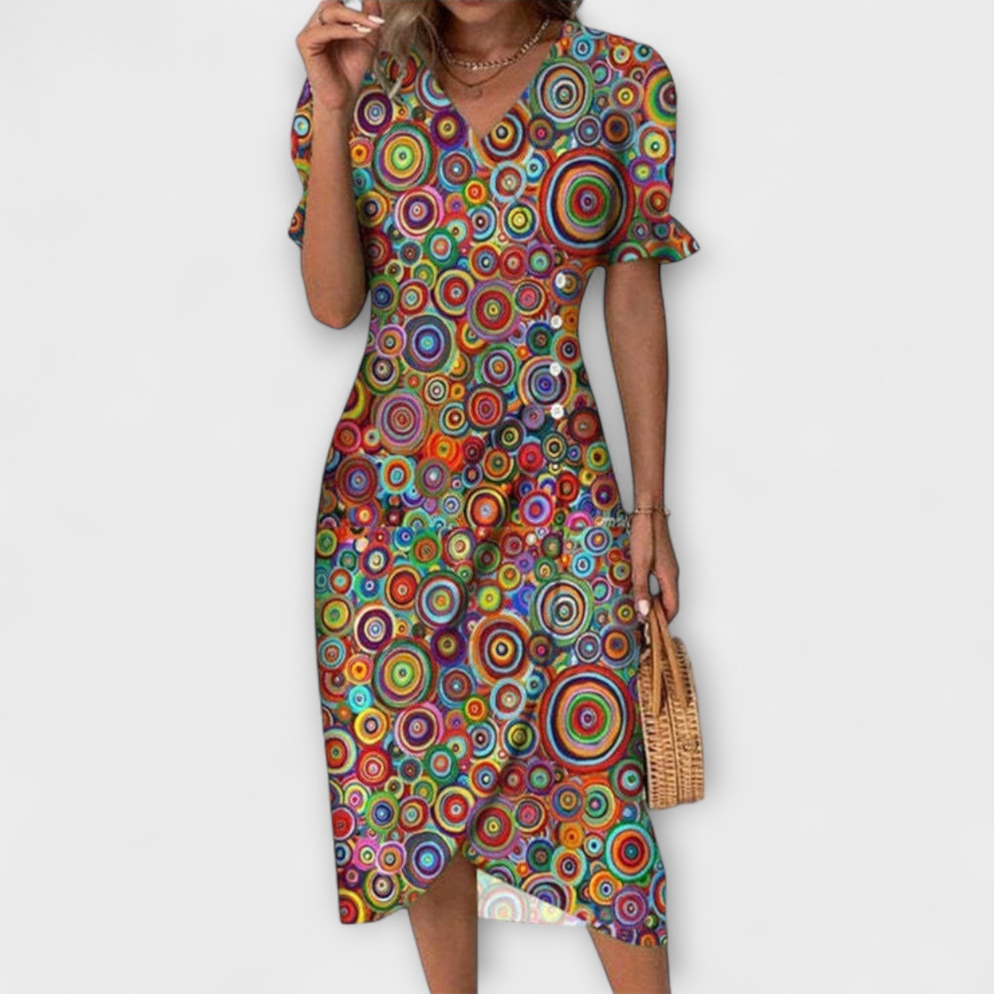 Leda - Elegant och Bekväm Sommardress