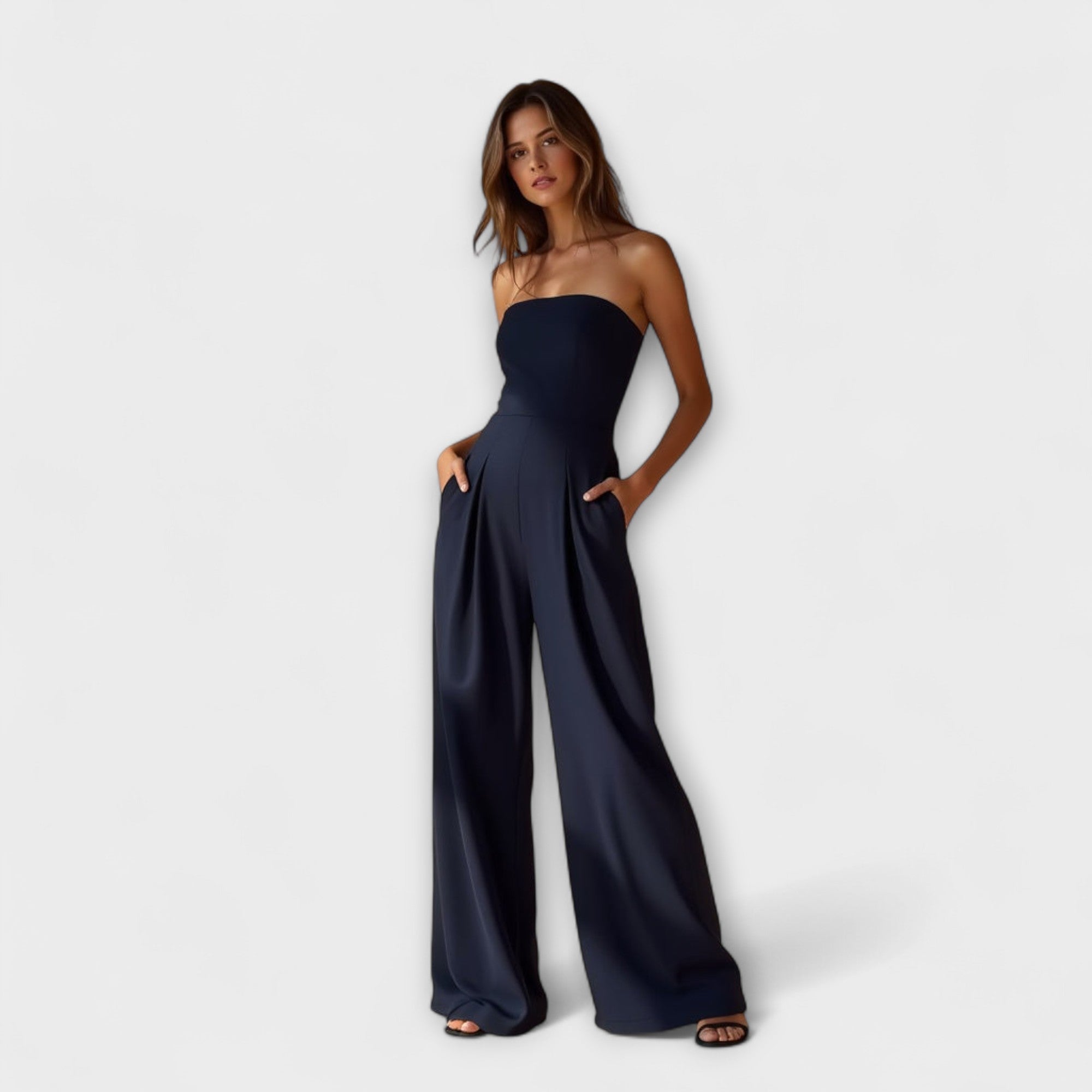 Amélie - Elegant Off-Shoulder Jumpsuit