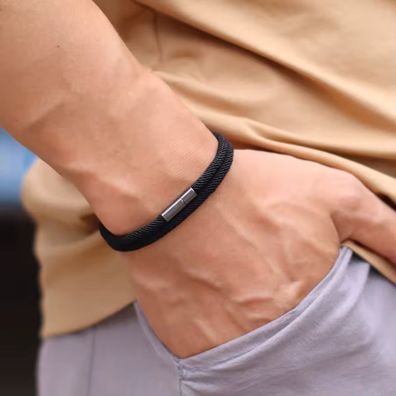 Milano Armband – Minimalistiskt Syntetläder