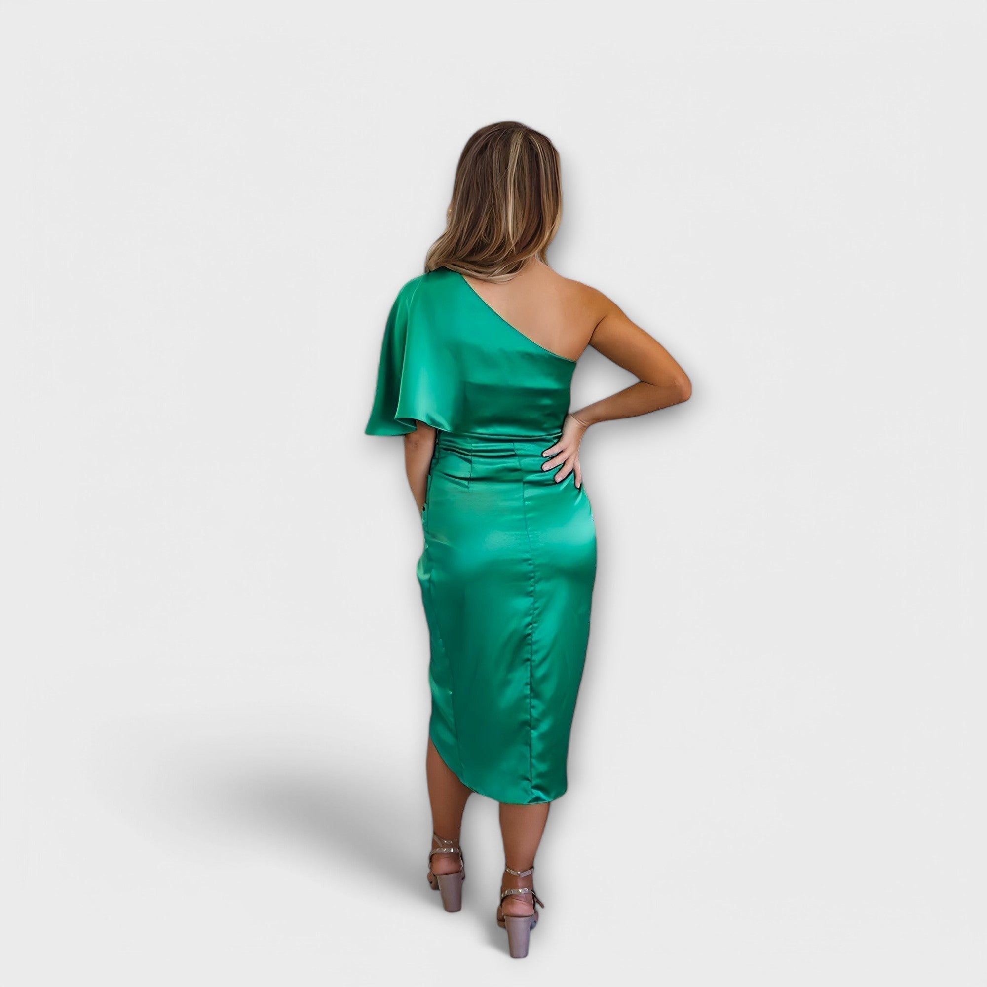 Élise - Lyxig Silke Aftonklänning