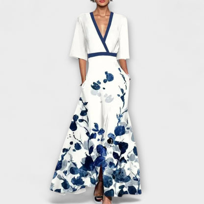 Alma - Elegant Klänning med Ärmar